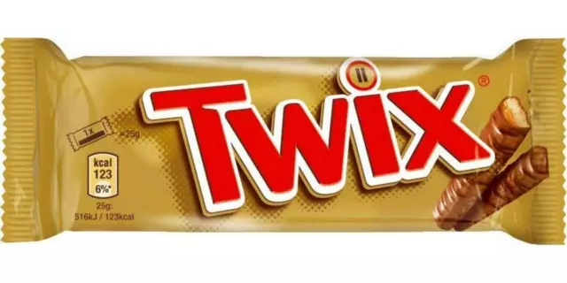 Twix Schokoriegel Keks Karamell Snack Auftstellerbox 32 Doppelriegel 64 x 25 g 3