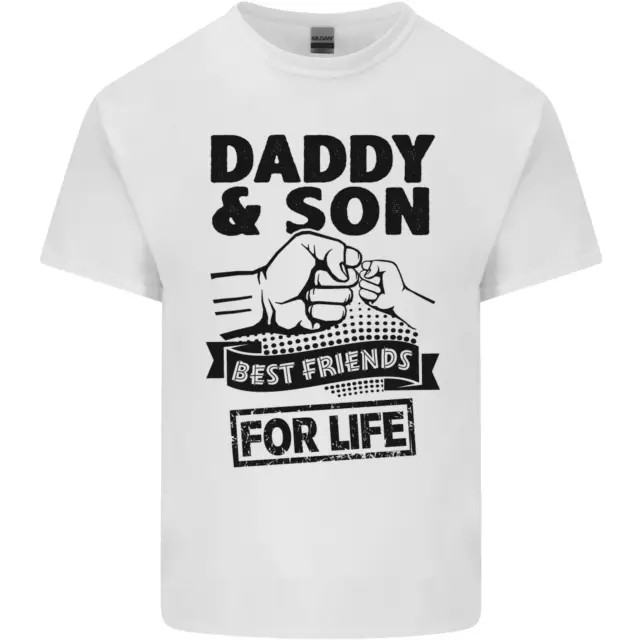 T-shirt da uomo in cotone Daddy & Son Best Friends Fathers Day