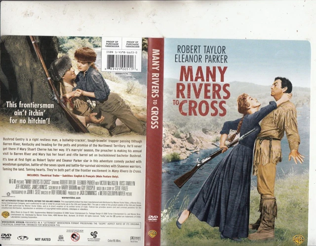 MANY RIVERS TO Cross-1955-Warner Bros-Movie WB-DVD $24.95
