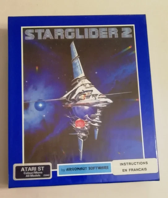 Jeu Starglider 2 Pour Amiga - Édition Complète 1988 (Rainbird) - Testé OK - Rare
