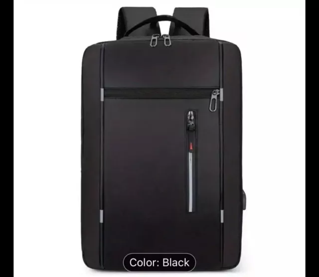 Multifunction USB Charging School Bags Unisex Anti Theft Laptop Backpack Travel~