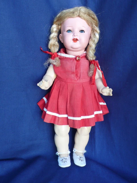 Charmante Poupée Ancienne - Bébé Caractère KB 241 - 22 Cm - Collection