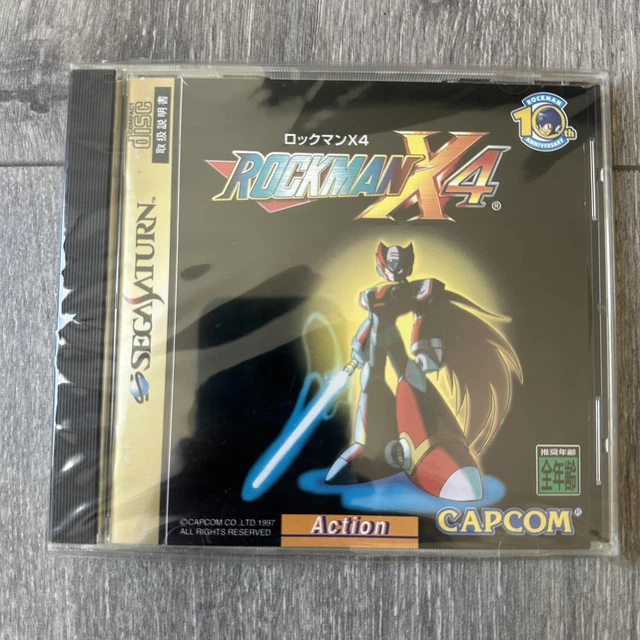 ROCKMAN X4 SEGA SATURN NTSC-JAPAN (SPECIAL EDITION PACK