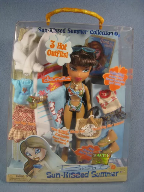 Rare NIB. MGA. Bratz Sun-Kissed Summer Dana Doll