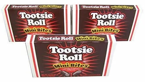 Tootsie Roll Mini Bites Candy Coated Chews 5.5 oz, 1 Pack, 5.5 oz