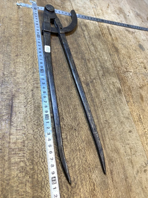 OLD TOOL COMPASS , compas Décors Fin 19 ème outil ancien Réf n° 26/1960 EUR 100,00 - FR