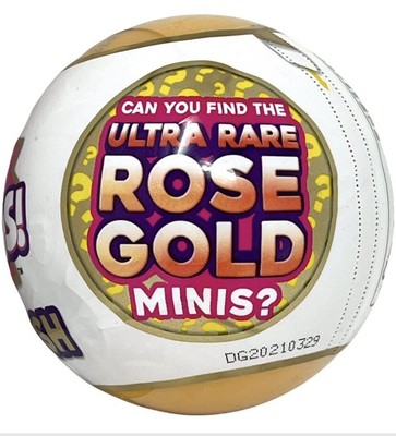 mini brands gold rush ball