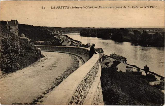 CPA La Frette Panorama pris de la Cote FRANCE (1309572)