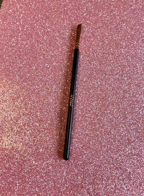 Iconic London Eyeliner/Eyebrow Brush- Black & Rose Gold -New