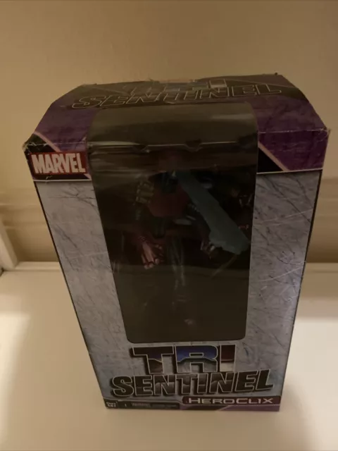 Marvel Heroclix Tri-Sentinel Edición Limitada con Tarjeta y Caja - VER DESCRIPCIÓN