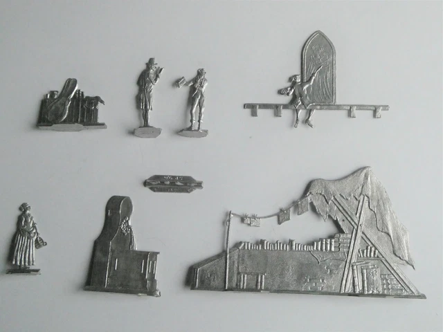 Plats d'étain - Zinnfiguren : Bataille de Stalingrad - Lot 1 de figurines