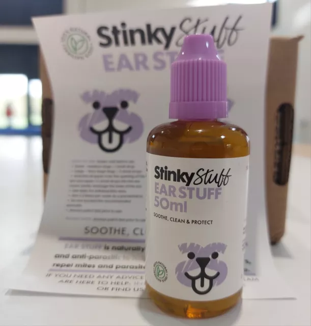 stinky stuff for dogs ears 50ml NEW