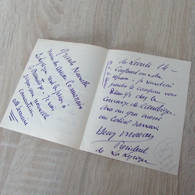 Henry de Montherlant - Lettre autographe signée, critique - Catawiki