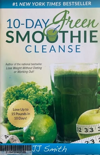 10-Day Green Smoothie Cleanse ~ Jj Smith  ~ Soft Cover ~ New