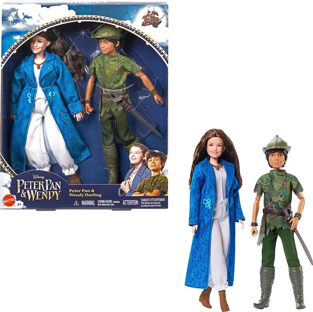 DISNEY MOVIE PETER Pan Wendy Peter Pan Wendy Darling Fashion Dolls 