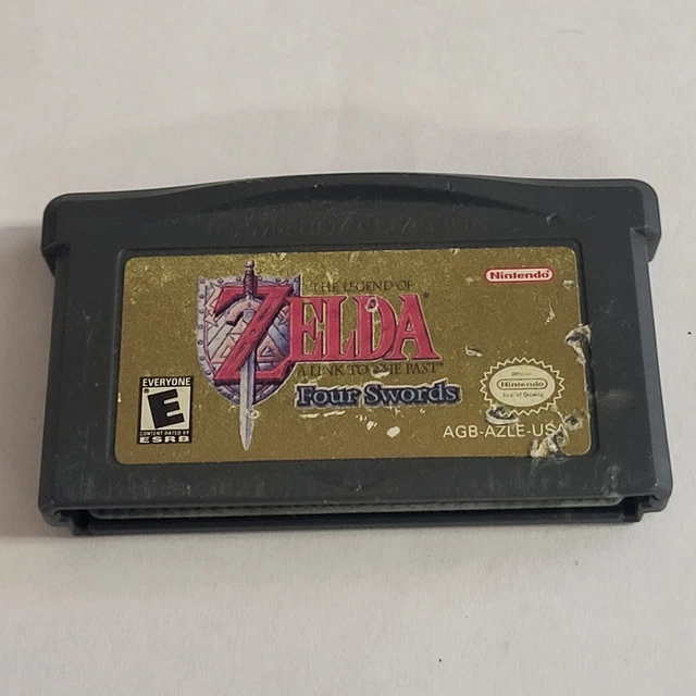 Jeu Game Boy Advance Zelda : A Link To The Past & Four Swords Version Française - Etat Correct, Vendu Seul
