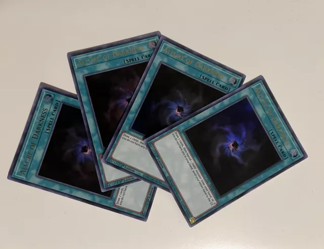 x4 Allure Of Darkness - Ultra Rare - BROL-EN088 - Yugioh! 1st Ed Mint