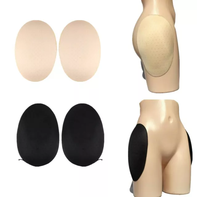 2Pcs Reusable Padded Buttocks Enhancing Lifter Contour Bum Butt Hip Sponge  Pad