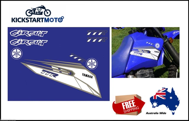 STICKER KIT FOR Yamaha TTR90 TTR125 TTR250 Tank Decals Vinyls TTR