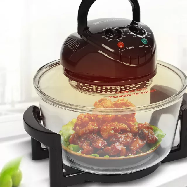 SUPERLEX HALOGEN OVEN Cooker Convection Air Fryer 1400W