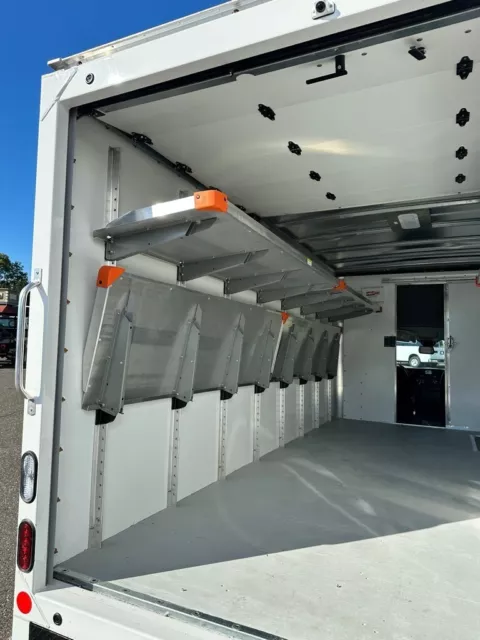 2021 Ford 350HD Transit 16 ft box truck with Premium Shelving only $65,900 2