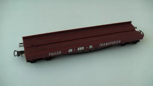 FALLER AMS  "AUTO TRANSPORTER" gebraucht guter Zustand (1478)