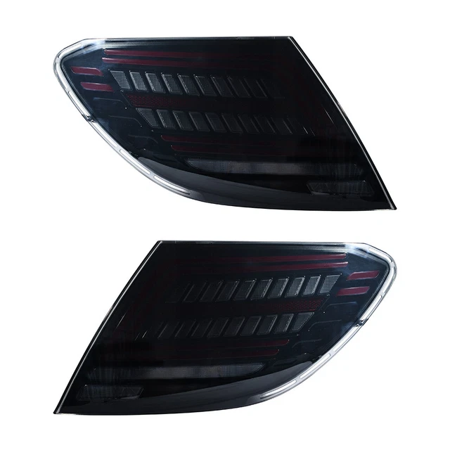 FOR MERCEDES W204 C180 C250 C300 C63 AMG 2007-2014 LED Tail Light Smoke ...