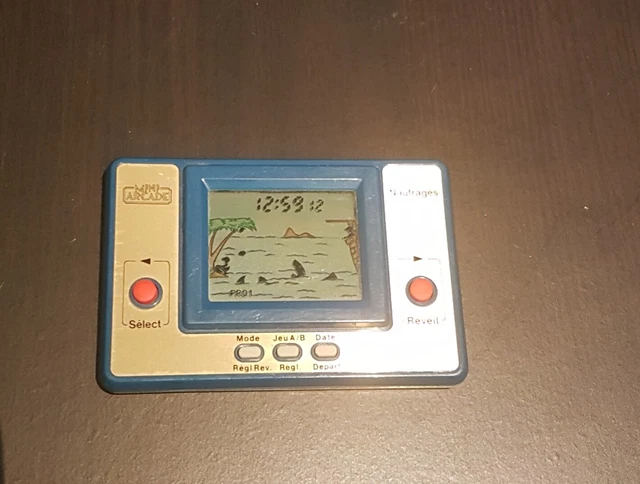 Mini arcade Naufrage ancien jeu électronique