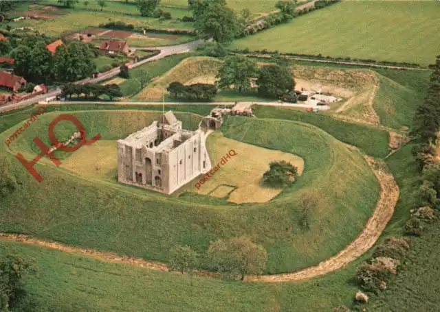 Postcard~ Castle Rising Castle, Air View from South-West [English Heritage]