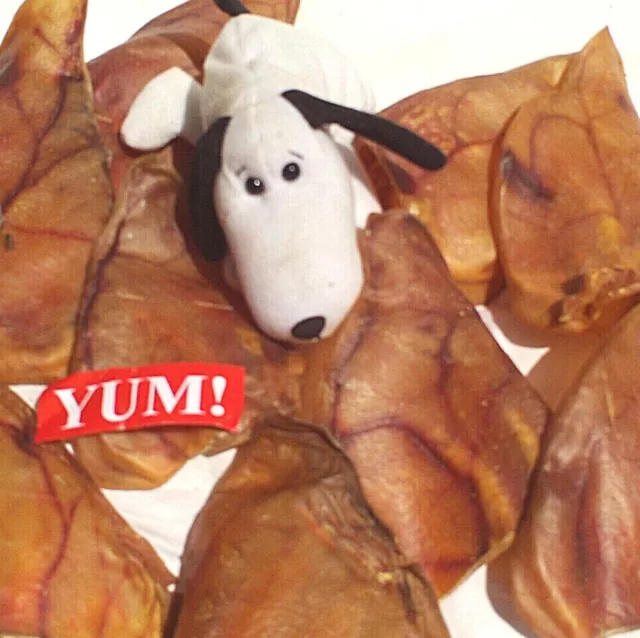 Pig Ears Small. 100% Australian. Bulk Dog Food, Treats, Chews Natural Dental