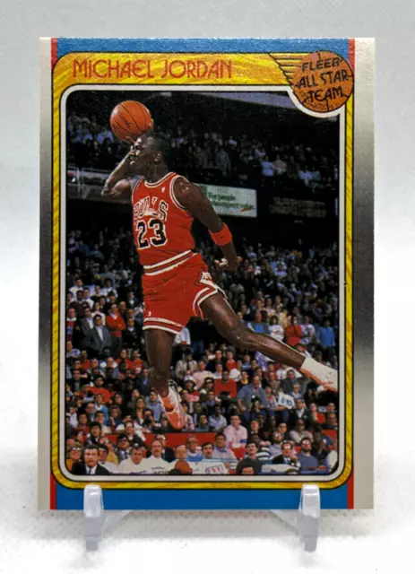 1988-89 Fleer - Michael Jordan Fleer All-Star Team #120