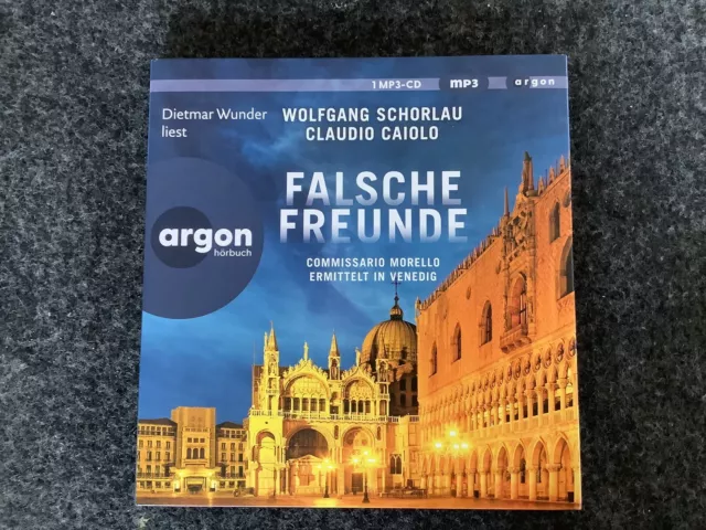 Wolfgang Schorlau,Claudio Caiolo "FALSCHE FREUNDE",1 mp3-CD