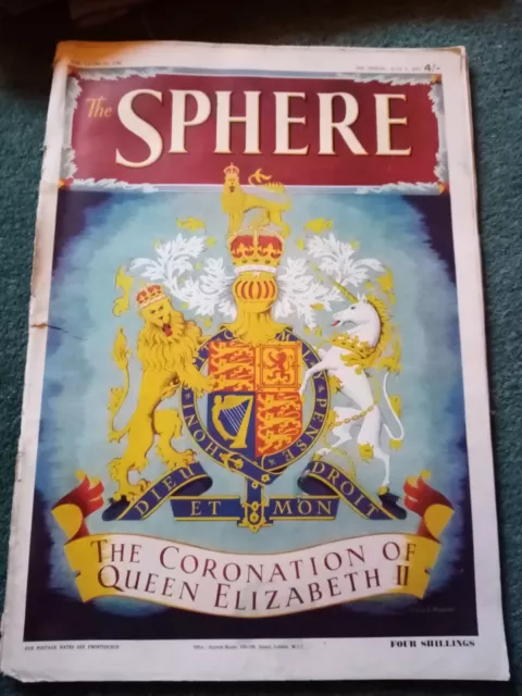 The Sphere Magazine 6th June 1953 The Coronation Of Queen Elizabeth II