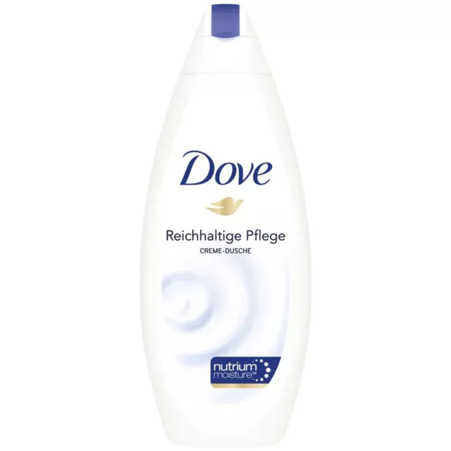 12x Dove Gel de Ducha 250ml Amplio Cuidado Crema Cuerpo Mujer Mujeres Champú