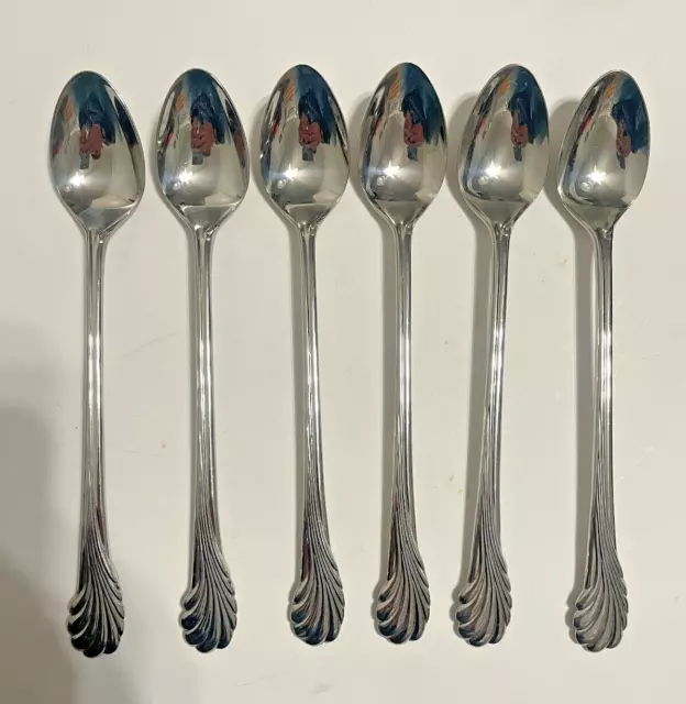 YAMAZAKI COVE Stainless 18/8 JAPAN Place Oval Spoons Lot Of 6