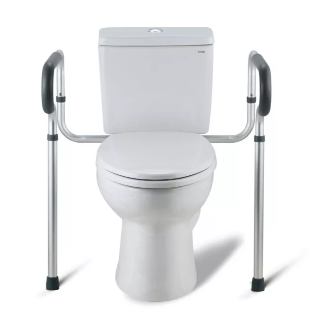 Toilet Safety Support Bar Hand Rail Bathroom Seat Frame Medical Disabed Handicap