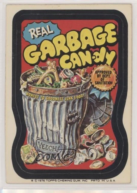 1976 Topps Wacky Packages Series 16 Real Garbage Candy #REGC 0c37
