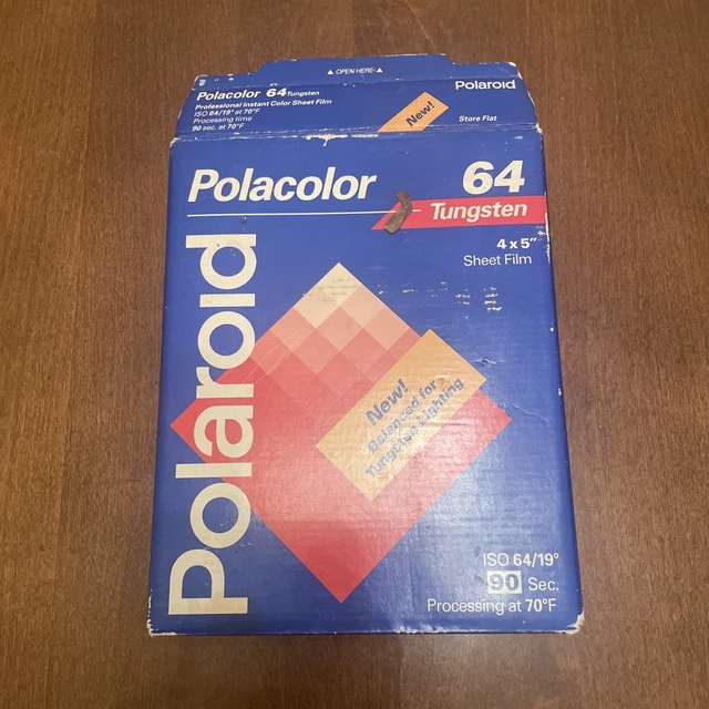 Polaroid Polacolor 64 T (4x5) - exp NOV 1998