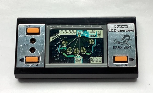 VINTAGE 1983 RARE GAKKEN - SEARCH LIGHT - LCD game - (Very Good