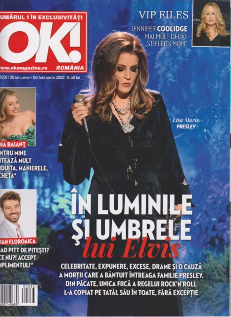 Romanian OK! magazine - Lisa Marie Presley Jennifer Coolidge Michael Flatley