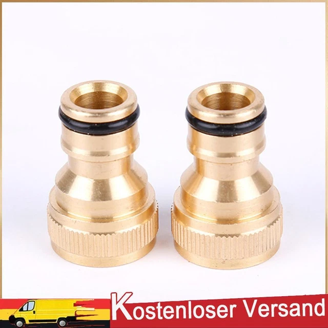 Garden Hose Pipe Adaptor Brass Faucet Tap Connector Mixer for Tap Kitchen Faucet