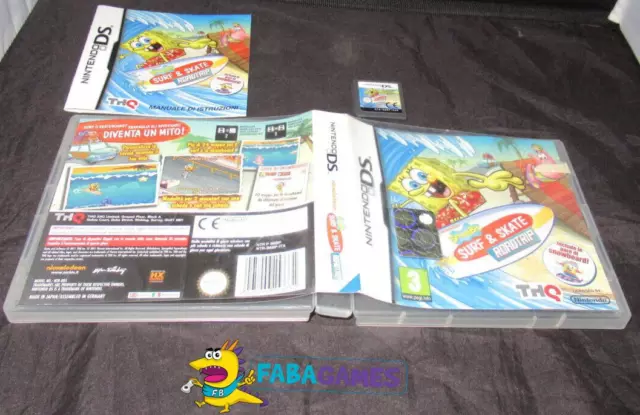 Jogo Bob Esponja Surf E Skate Roaditrip Xbox 360 Kinect em