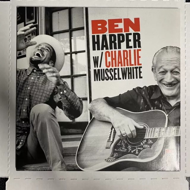 Ben Harper 7” 45 Vinyl Record Album-Charlie Musselwhite Don't Look Twice-New