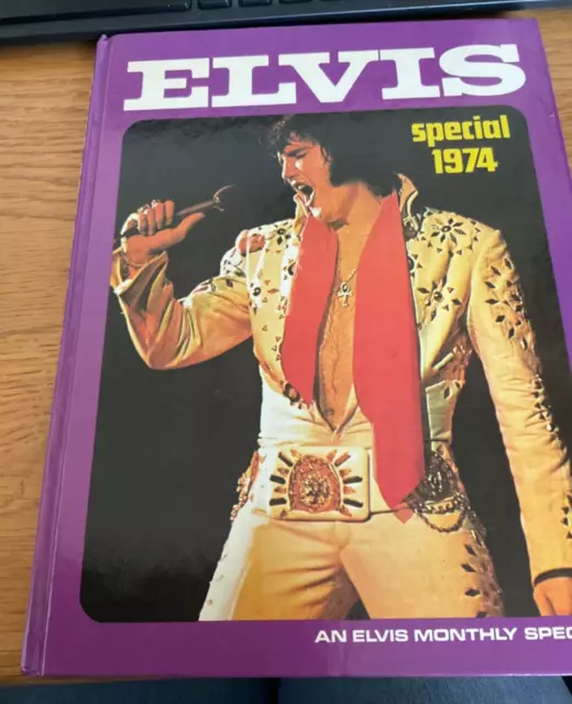 Elvis Presley Special 1974  annual - used - some markings inside