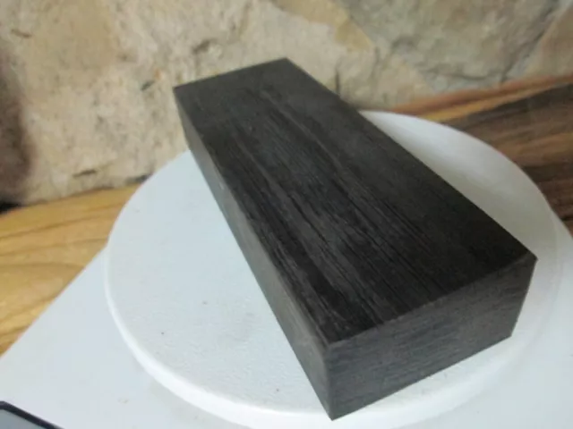 Bog Oak morta wood Woodturning/ (50*29*135mm) 1000-5800 Years Old