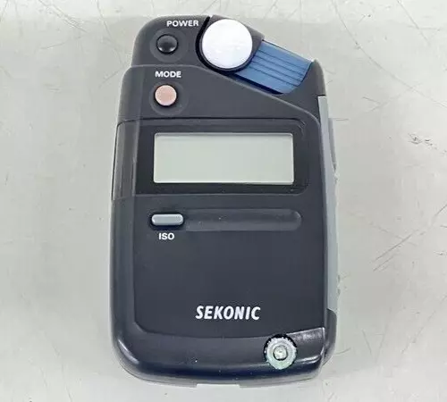 Sekonic L-308B Digital Light Exposure Meter Flash Mate w/Case