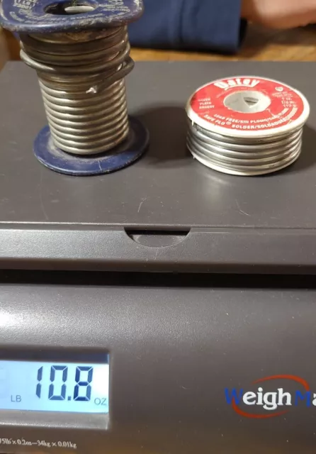 Oatey Silver, Lead Free Solder. 10 Ounces. 1/8"