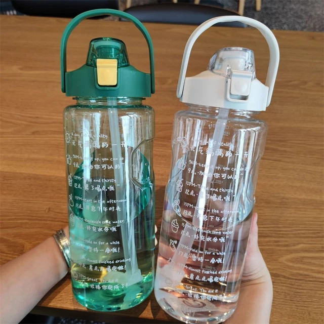 à eau de grande capacité Bouteille d&#39;eau en plastique Pour homme et femme
