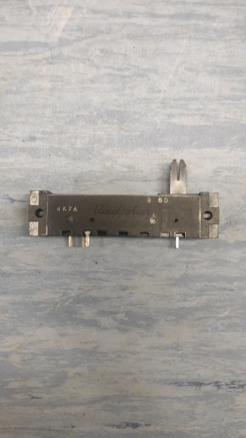 potenziometro slider a slitta logaritmico 22K 22.000 ohm ref 22