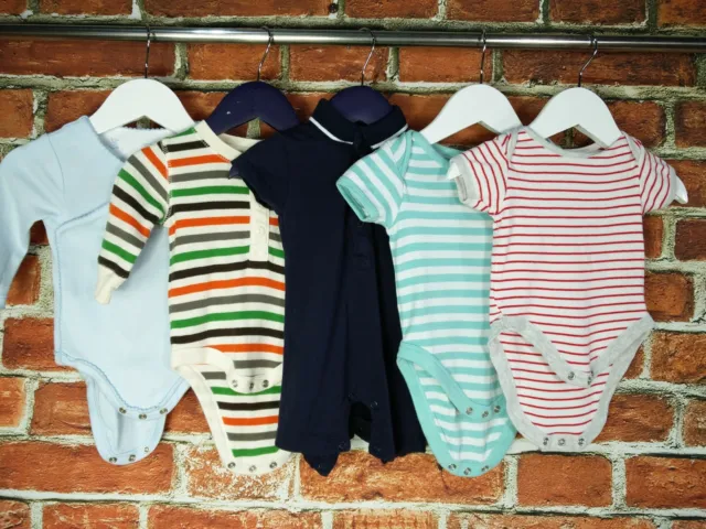 Baby Boy Bundle Age 0-3 Months Mothercare Gap Next Bodysuit Babygrow Vest 62Cm